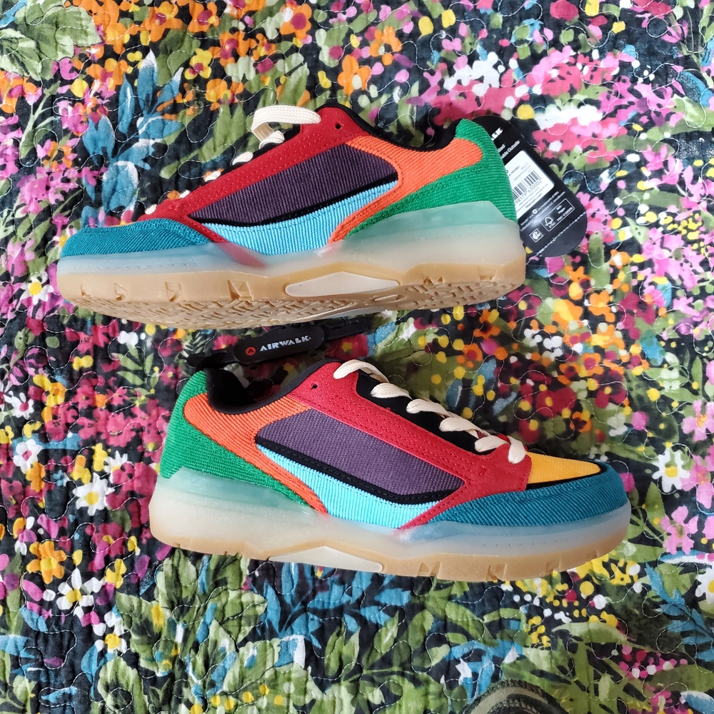 colorful big boy's size 6 sneakers by airwalk. nwt - Picture 3 of 11